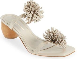 Koko + Palenki Aliza Slide Sandal in Beige Leather at Nordstrom, Size 10Us