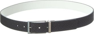 HUGO BOSS Tino Bmono Leather Belt