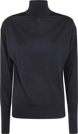Courr&egrave;ges Mujer, Jerseys, Negro, Talla: S