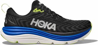 Hoka One One Mens Gaviota 5 Shoe In Black / Electric Cobalt