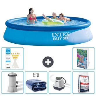 Intex Piscina Easy Set Redonda - 396x84 Cm - 7-piezas S329