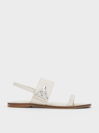 Charles & Keith Trice Double Strap Sandals