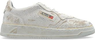 Autry Medalist Low - Dames - Sneakers - Beige - 36 EU - Leer - Schoenen