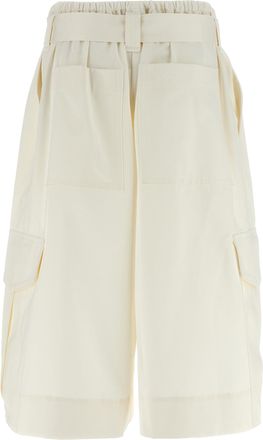 Zimmermann Illuminate Bermuda Shorts - White