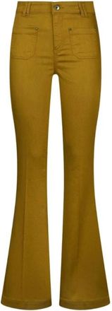 Liu Jo Flared Jeans - Dames - Flared Jeans - Groen - W27 - Katoen - Jeans