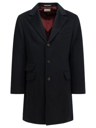 Brunello Cucinelli Brunello Cucinelli korte jas gemaakt van scheerwol