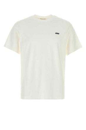 Autry White Cotton T Shirt