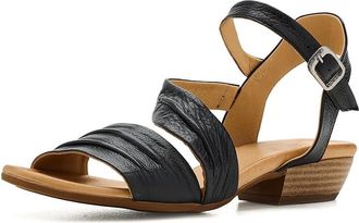 Miz Mooz Capri Heeled Sandals Womens Sandals Black : EU 41 (US Womens 9.5-10) B - Medium, Synthetic