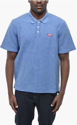 Dsquared2 Cotton Terry Polo with Logo Pin size Xxl