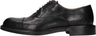 Cerbero Schoenen, Heren, Zwart, 43 EU, Leer, Platte Schoenen