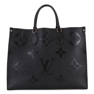 Louis Vuitton Black Monogram Empreinte Handbag Tote Bag (Pre-Owned)