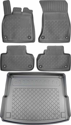 OEM Juego De Alfombrillas Para Coche Y Maletero Para Audi Q5 Ii Suv A Partir De Mayo De 2019