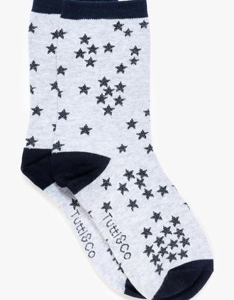 Tutti & Co Womens Chance Socks - White