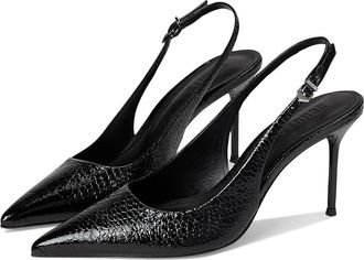 Schutz Leona Womens Sandals Black 1 : 10.5 M, Leather