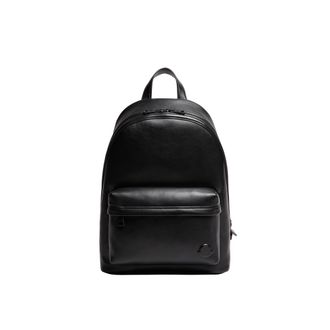 Moncler Moncler Carlo Leather Backpack, Men, Black, Size: One Size
