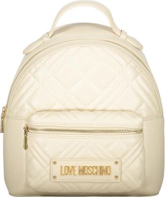 Love Moschino Backpacks - Dames - Rugzakken - Beige - ONE Size - Tassen