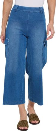 Lyss&eacute; Erin West Utility Wide Leg Crop Jean