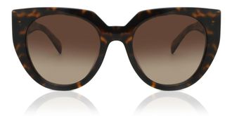 Prada PR 14WS 2AU6S1 Womens Sunglasses Tortoiseshell Size 52