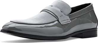 Stacy Adams Spratley Saddle Slip-On Mens Lace Up Wing Tip Shoes Gray : 11.5 M, Synthetic/Textile