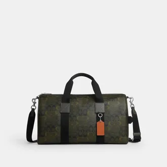 Coach Explorer Duffle Bag 45 In Signature Camo Print