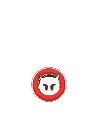 Maria Black Naughty POP Coin charm - unisex - Sterling Silver - One Size