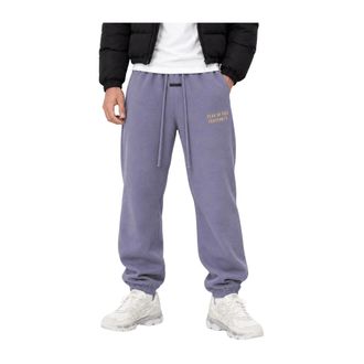Fear of God Heavy Fleece Sweatpants - Heren - Broeken - Paars - Maat: XS Fleece