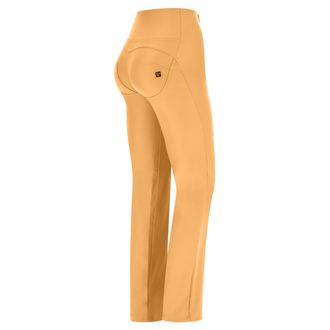 Freddy WR.UP similpelle wide leg vita alta con doppia zip