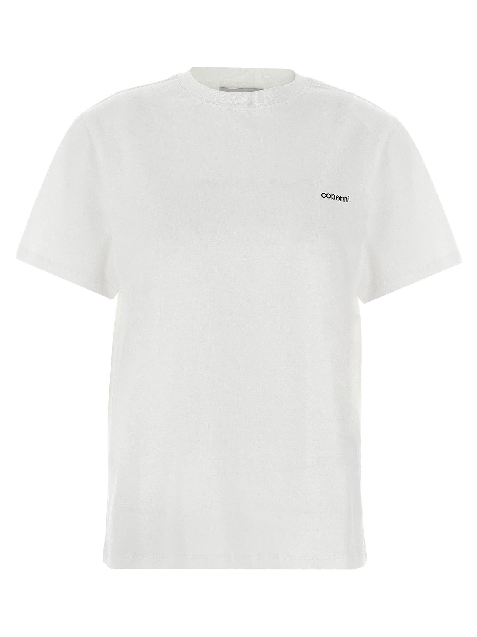 Tシャツ・カットソー COPERNI Woman T-Shirt White COPJS03F5036 WHTBLK Coperni x Puma logo-print T-shirt | White | FARFETCH
