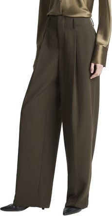 Vince High Waist Pleated Trouser