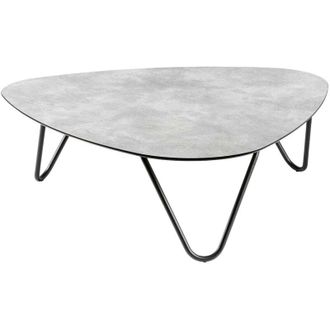 Lafuma Mobilier Mesa Baja Cocoon Allure 96 X 102 Cm Lafuma Lfm2717 Ciment/noir