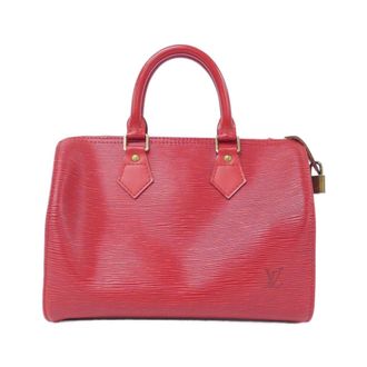 Louis Vuitton Epi Red Color Leather Boston Bag (Pre-Owned)