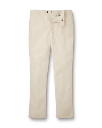 CHARLES TYRWHITT Ultimate Non-Iron Chinos - Ivory Size 32/32 by Charles Tyrwhitt