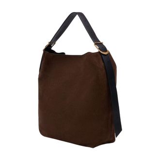 Zadig&Voltaire Womens Calfskin Shoulder Bag Brown