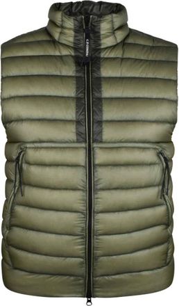 C.P. Company Vests - Heren - Bodywarmers - Groen - S - Jassen