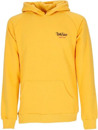 Dolly Noire Barcellona Hoodie 1989 Lange Mouwen Sweatshirt - Heren - Hoodies - Oranje - S - Katoen - Hoodies & sweatvesten