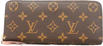 Louis Vuitton Brown Rose Ballerine Long Wallet (Bi-Fold) (Pre-Owned)