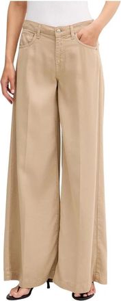 Vicolo Madison Wide Jeans - Dames - Loose Fit Jeans - Beige - S - Jeans