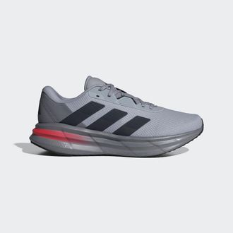 adidas Laufschuh ADIDAS PERFORMANCE GALAXY 7, Herren, Gr. 42,5, halsil, aurink, grau, Synthetik, Textil, Schuhe Laufschuh