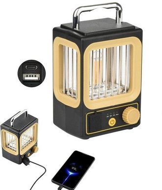 OEM Kzq 2 Lanterna Da Campeggio A Batteria Con Sensore A Infrarossi - Lampada Decorativa Da Esterno Per Giardino E Campeggio - Lampada Solare Portatile Gi