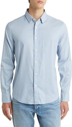 Faherty The Movement Button-Up Shirt in Atlantic Sky at Nordstrom Rack, Size X-Small