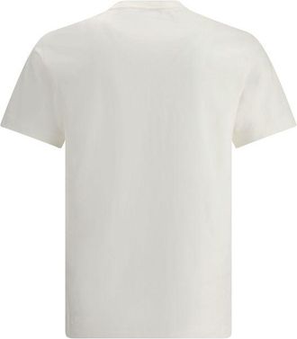 Burberry Mens White Cotton T-Shirt