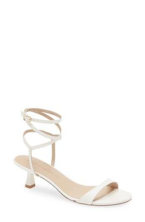 Stuart Weitzman Nudist Wrap Sandal in Cream at Nordstrom Rack, Size 6