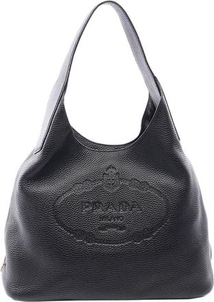 Prada Pre-owned Prada Canapa Logo Vitello Daino Hobo Ladies R05CCA4RPE875P3Q