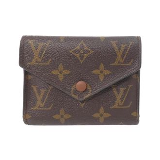 Louis Vuitton Marron Monogram Monogram Wallet (Tri-Fold) (Pre-Owned)