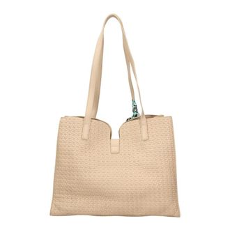 Pierre Cardin Schoudertas - Dames - Shoppers - Beige - ONE Size - Polyester - Tassen