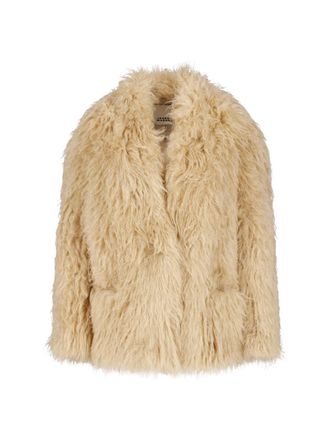 Isabel Marant Giacca In Pelliccia Faux Mylae
