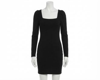Z Supply Loren Marled Dress In Black