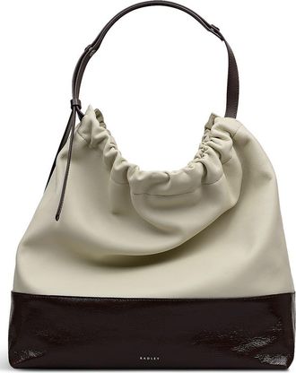 Radley London Large The Portobello Ruched Shoulder Bag in Snow at Nordstrom Rack