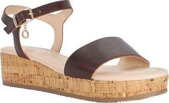 Dune London Liara Leather Wedge