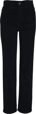 AG - Adriano Goldschmied Pantaloni Brinley a coste - Nero